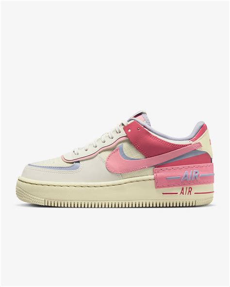 nike air force 1 shadow dames sneakers wit/paars|Nike Women's Air Force 1 Shadow Shoes .